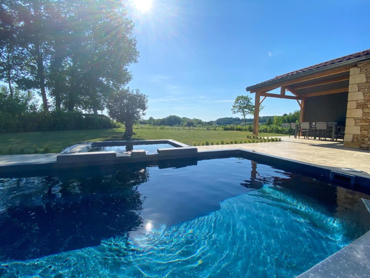 Villa Moderne , Neuve Piscine Jacuzzi . Sarlat Exterior foto