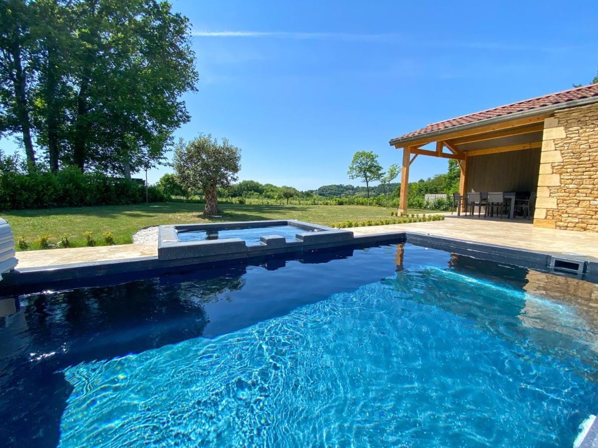 Villa Moderne , Neuve Piscine Jacuzzi . Sarlat Exterior foto
